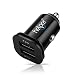 Produktbild Auto Ladegerät 2-Port 24W 4,8A Super Mini USB Ladeadapter für iPhone X XR XS Max, iPad Pro Air Mini, Galaxy S9 S8 Plus, Huawei, HTC, Mp3 usw. Schwarz