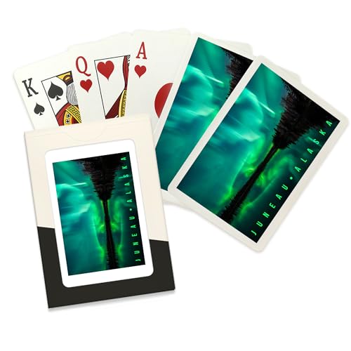 Baraja Poker Lantern Press Juneau Alaska Northern Lights