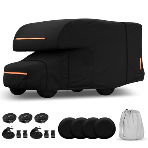 Anti-Tear 8-10ft RV Truck Camper Cover