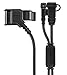 Produktbild Garmin Mehrzweckkabel - (RCA-Videoausgang, Mini-USB, 3,5mm-Stereoeingang, geeignet für Virb X/XE GPS-Action-Kamera)