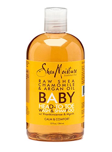 Image of Shea Moisture Raw Shea Butter Chamomile & Argan Oil Baby Head-to-Toe Wash & Shampoo - 13 oz