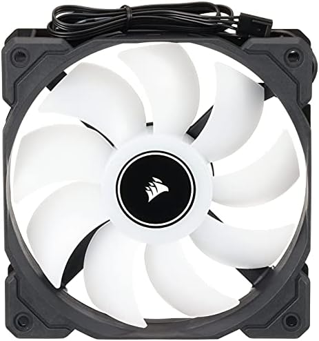Corsair CO-9050079-WW AF120 Air Series, 120 mm LED Low Noise Cooling Fan - White (Single Pack)