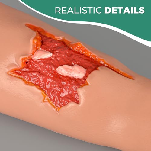 Image of Open Fracture Wound Sleeve, Wound Dressing Training Model, Stop the Bleeding Training Kit for Medical Education