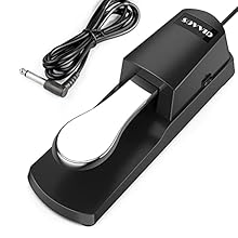 🎹【Upgraded Design, Better Sound】: Sovvid sustain pedal has upgraded high-quality spring and cushion to reduce the click noise. Achieving the best sound quality, enrich your digital piano tone. 🎹【Widely Application and Compatibility】: Sovvid Universal...