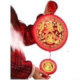 Lanternina LED Rossa Fu per Cinese Decorativa Lanternina LED(G)