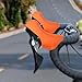 kowaku Road Brake Hoods Road Bike Shifter Lever Hoods None Slip Protector Comfortable,Grips,Bracket Cover,Handle Sleeves for ST-6600, Orange