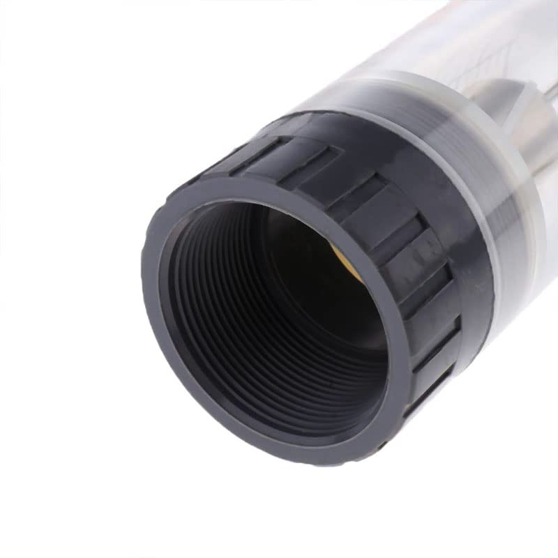 Medidor de flujo líquido, LZM-50G, caudalímetro de 100-300 LPM, hembra interna de 2 pulgadas, caudalímetro de flujo de agua líquida de tubo escala precisa acrílico transparente para medida