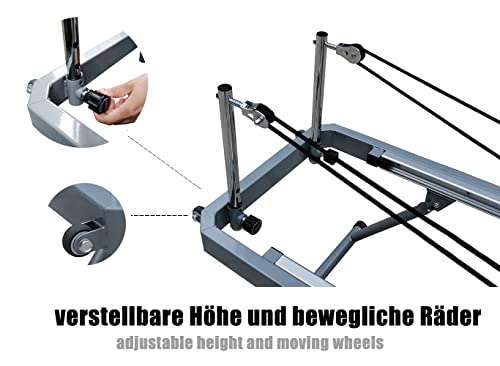 Foto von nexace Pilates Reformer für zuhause, Pilates-Reformer, Heimgebrauch, faltbar