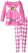 Power Rangers Big Girls' 2 Piece Jersey Set Plus Cap, Pink, 6