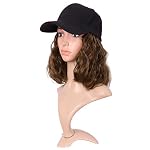 13 Zoll/33cm Einstellbar Haarkappe Kurze Kinky Lockige BOB Synthetische Haarfasern Haarverlngerung Perücke (Braun) – Bild 3