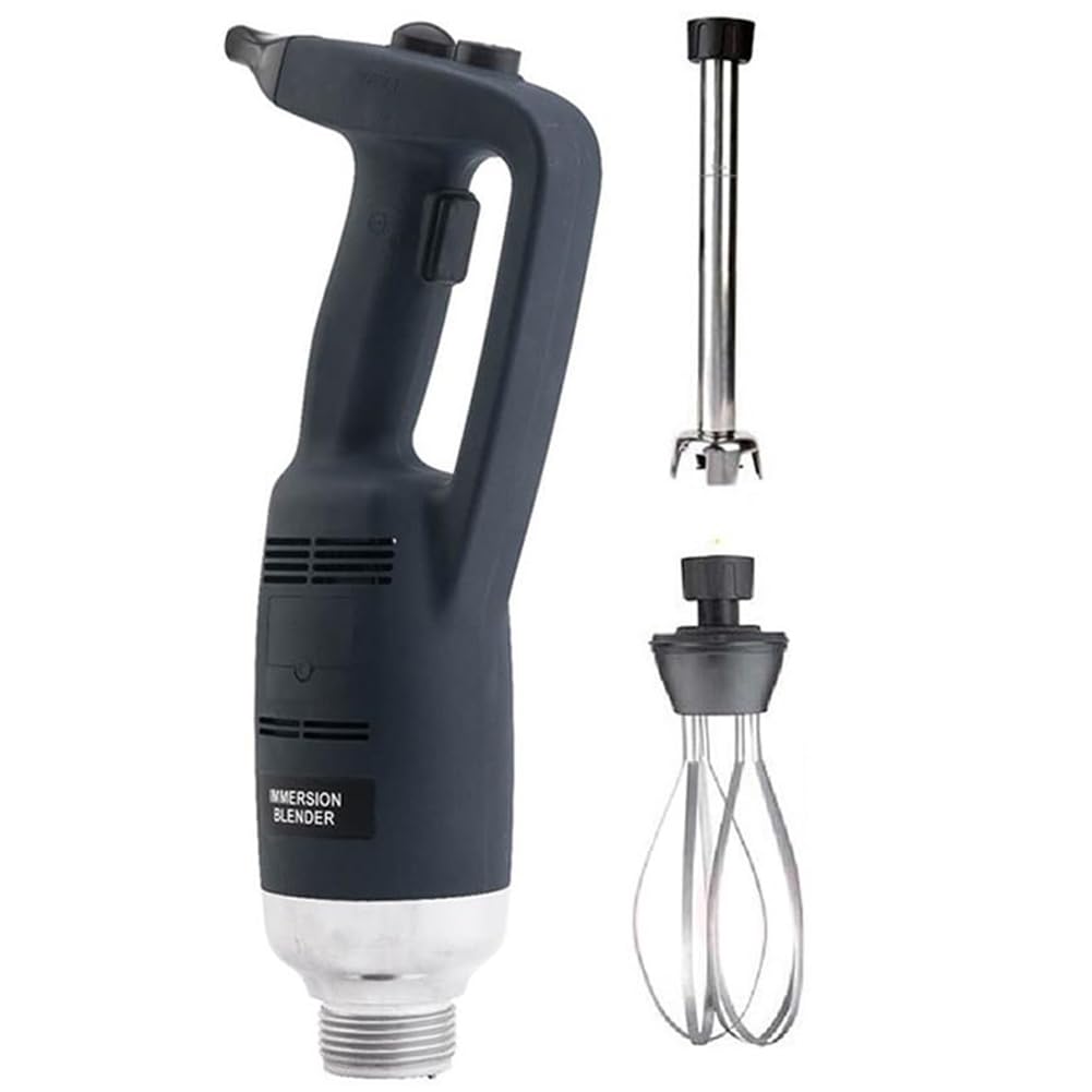 FHRKA 750W Immersion Blender Set, Commercial Hand Blender with Stainless Steel Stirrer and Egg Beater, Electric Stick Blender (500mm Stick)