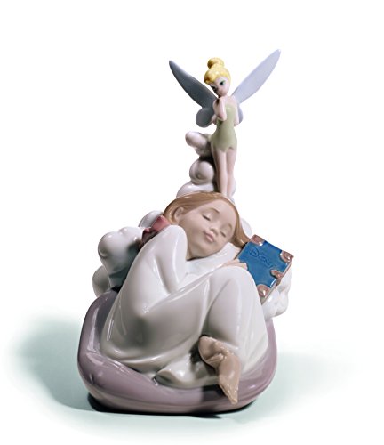 NAO Figura Soñando con Campanilla. Niña de Porcelana