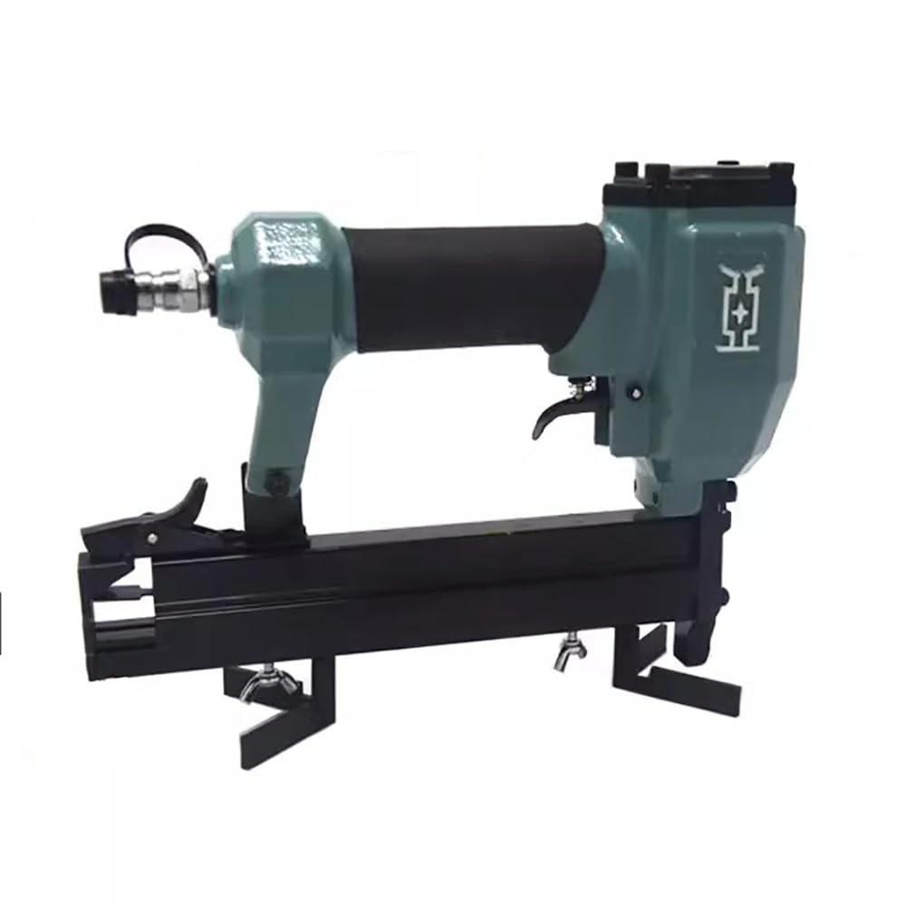 Chiodatrice Ad Aria V, Chiodatrice Pneumatica per Cornici, Chiodi a V Industriali da 7-15mm, Falegnameria per Legno Elettrica, Pistola Sparachiodi per Cornici in Legno per Cornici V1015