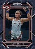 2023 Panini Prizm UFC #121 Alexa Grasso Flyweight Vertical Official MMA Trading Card in Raw (NM or Better) Condition