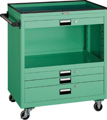 Amazon | TRUSCO ツールワゴン 750X500 浅3深1引出 幕 