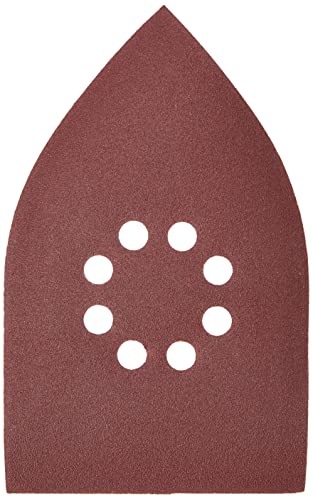 Flexovit 63642526405 Triângulos especiais Velgrip, A203, grão fino, tamanho grande de 120, 105 mm A x 175 mm de altura, conjunto de 6