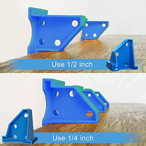 Naacoo Flooring Spacers, 1/4'' Gap & 1/2'' Gap, (20 Pack) Laminate Wood Flooring Tools - Compatible Install Any Laminate Flooring, Vinyl Plank, Engineered Hardwood, Bamboo, Lvt, Subfloor Panels. #TOP3