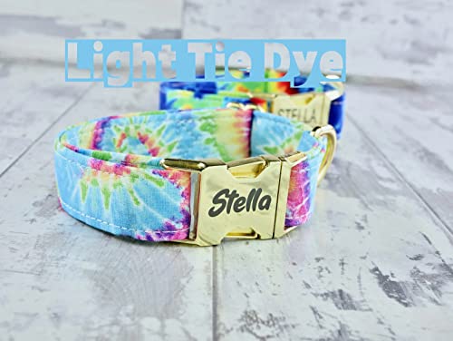 Generic Rainbow Tie Dye Dog Collar thumb #2
