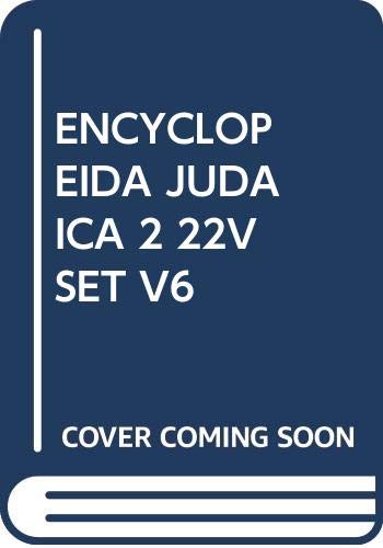 Encyclopaedia Judaica, Volume 6 0028659341 Book Cover
