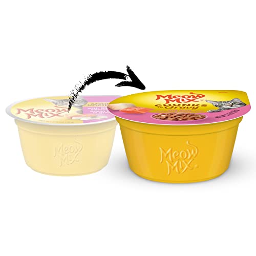 Meow Mix Seafood Selects Wet Cat Food Variety Pack, 2.75 Ounce Cups (Pack of 24)