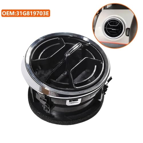 Aérateurs climatisation 31G819703E buse aération rechange pour Jetta - 3