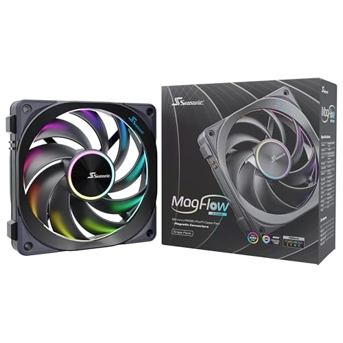 Ventilador MAGFLOW ARGB evita el calor excesivo en tu torre de ordenador