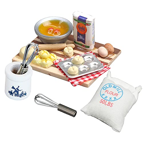 LUFEIS Accessori per la Casa delle Bambole, Uova