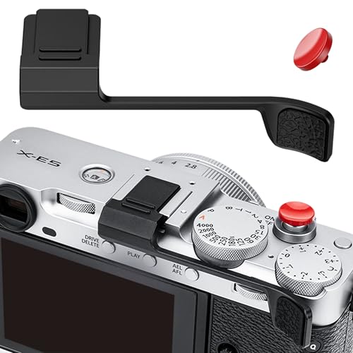Image of X-E5 XE5 Thumb Up Grip w Shutter Button for Fuji Fujifilm XE5 Thumb -Black