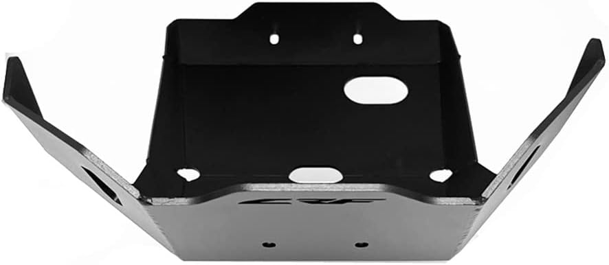 CRF300L Skid Plate Compatible with CRF300L / CRF300RX 2021-2024, Aluminum Front Skid Plate Engine Mud Guard Cover(Black)