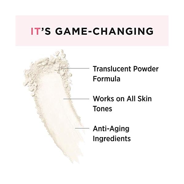 IT Cosmetics Bye Bye Pores Pressed Finishing Powder - Universal Shades - Contains Anti-Aging Peptides, Hydrolyzed Collagen & Antioxidants - 0.31 oz