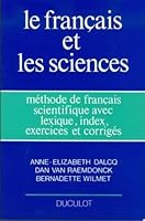 Français et les sciences 2801108154 Book Cover