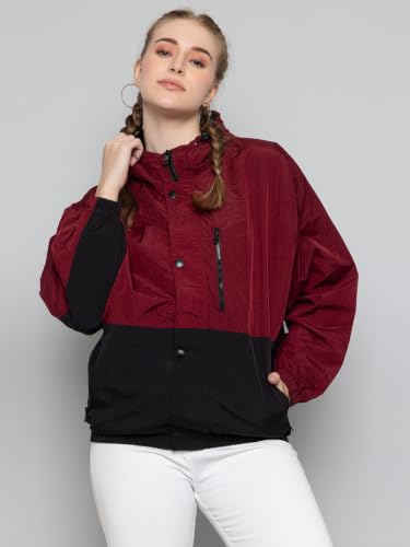 Image of CHKOKKO Sunscreen Jacket for Women Hooded Zipper Sports Jacket | UV Protection | Sun Protective | Lightweight Water Resistant | Riding Biker | Outdoor Travel Gym Running