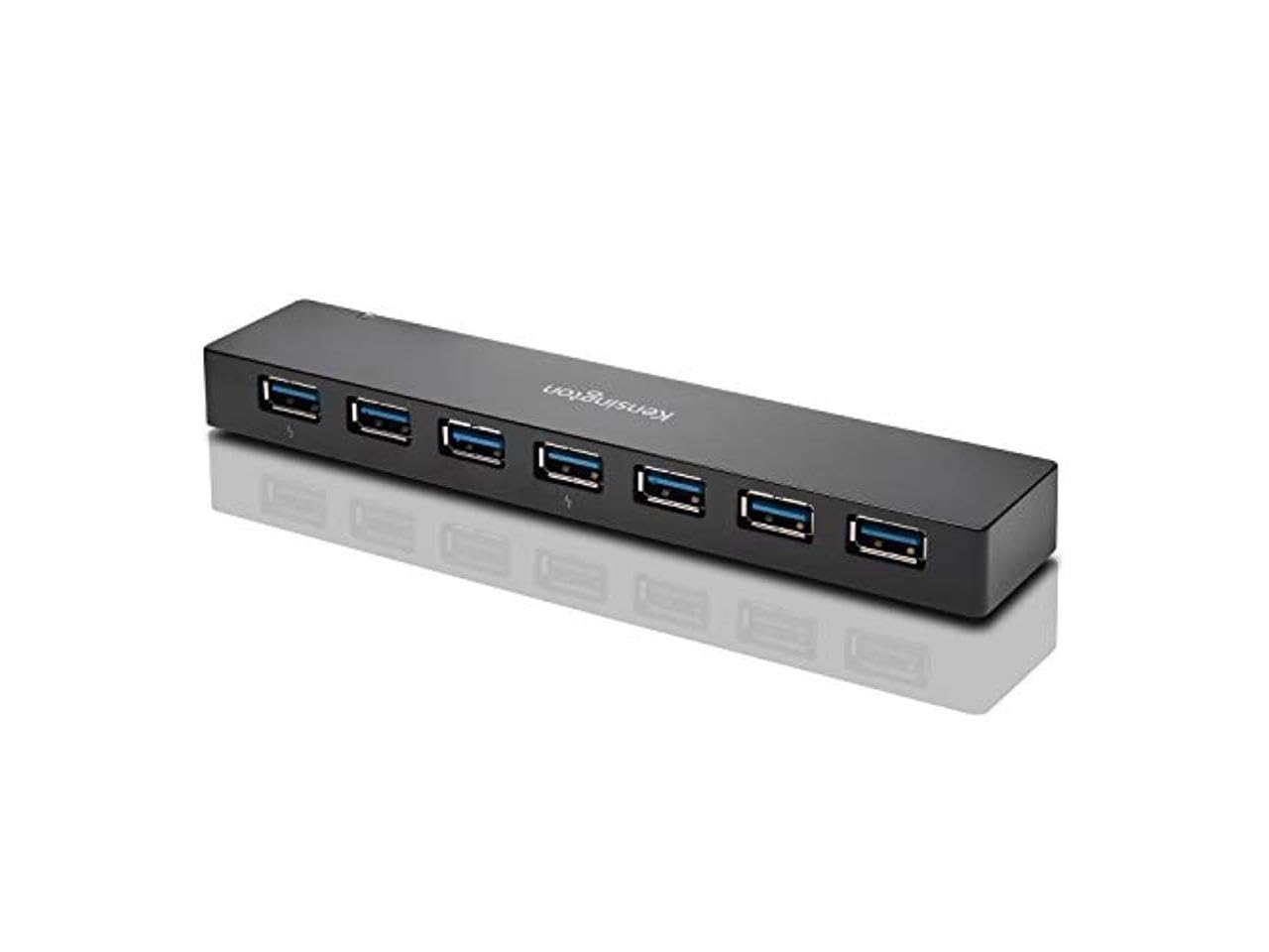 Kensington K39123AM UH7000C USB 3.0 7-Port Hub mit Ladegerät