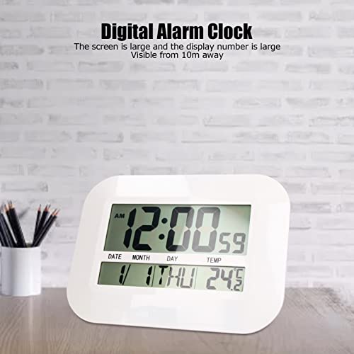 Relógio digital Rádio Despertador Relógio de mesa digital Relógio de mesa com termômetro Termômetro