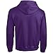 Gildan Heavy Blend Unisex Adult Full Zip Hooded Sweatshirt Top (L) (Purple)