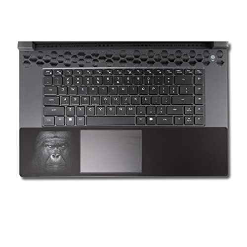 Image of MightySkins Skin Compatible with Alienware M17 R5 (2022) Full Wrap Kit - Mono Gorilla | Protective, Durable, and Unique Vinyl Decal wrap Cover | Easy to Apply & Change Styles | Made in The USA