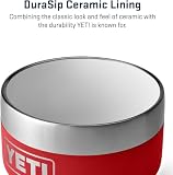 YETI Rambler Espresso Cup, Vacuum Insulated Stainless Steel Stackable Cup, Rescue Red, 2 Pack 4 oz (118 ml)