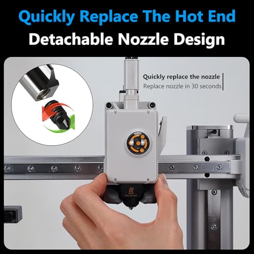 Hotend Bambu Lab A1 Mini buse acier trempé kit tête impression extrudeuse - 3