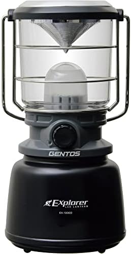 GENTOS(ジェントス) LED ランタン 単1電池式 1300ルーメン エクスプローラー EX-1300D キャンプ アウトドア ライト 照明 防災