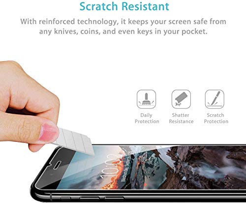 image for Syncwire Screen Protector for iPhone 8 Plus / 7 Plus [3-Pack], 9H Hard