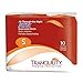 Tranquility ATN Adult Disposable Briefs with All-Through-The-Night Protection, S (24"-32") - 10 ct
