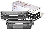 reset fax canon l100 Pack 2 cartuchos de toner genéricos Canon FX 10 / FX 9 / 703 compatible con 0263B002 / 7616A005 de alta calidad.