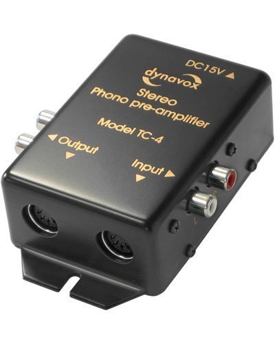 DynaVox nero stadio phono per giradischi