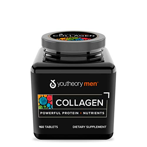Youtheory Men's Collagen Advanced With Biotin, 160Count (1 Bottle) #TOP19