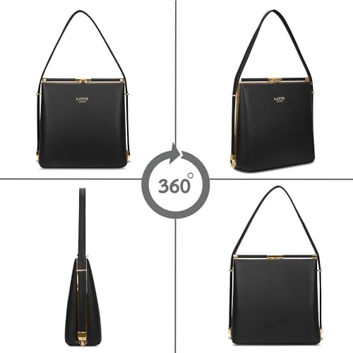 Image of Lavie Luxe Women's Glare25 Frame Satchel Handbag | Satchel Bag For Work | Ladies Purse | Stylish Shoulder Bag | Gift For Women