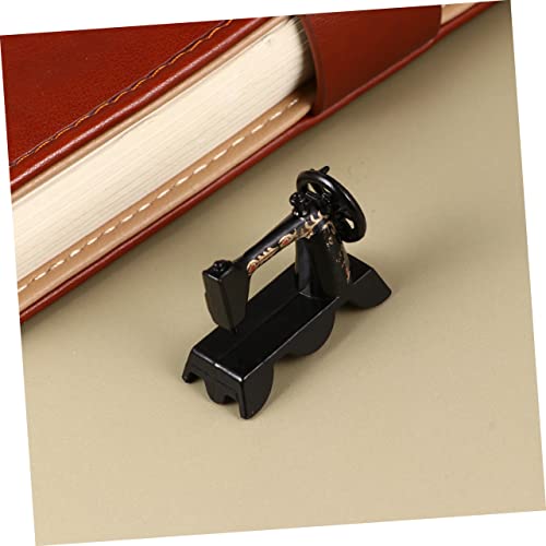 VILLCASE 1 Peça Miniaturas De Móveis Retrô Móveis Infantis Máquinas De Costura Para Crianças Artesan