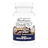Host Defense Stamets 7-7 Species Blend - Mushroom Supplement for Immune Support - Includes Royal Sun Blazei, Cordyceps, Reishi, Maitake, Lion's Mane, Chaga & Mesima - 30 Capsules (15 Servings)*