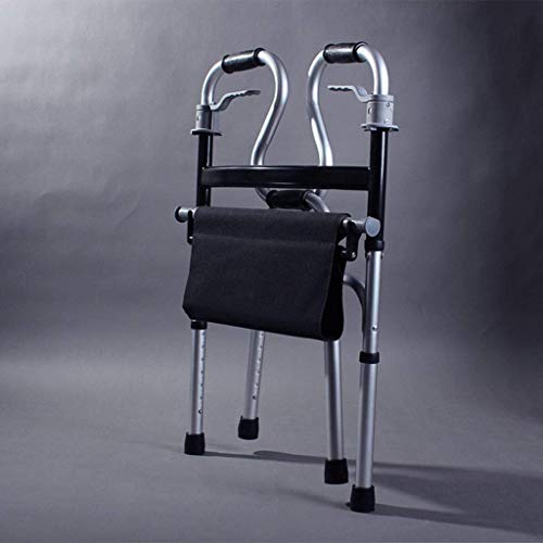 Déambulateur avec siège Walker pliable pour aide à la mobilité senior