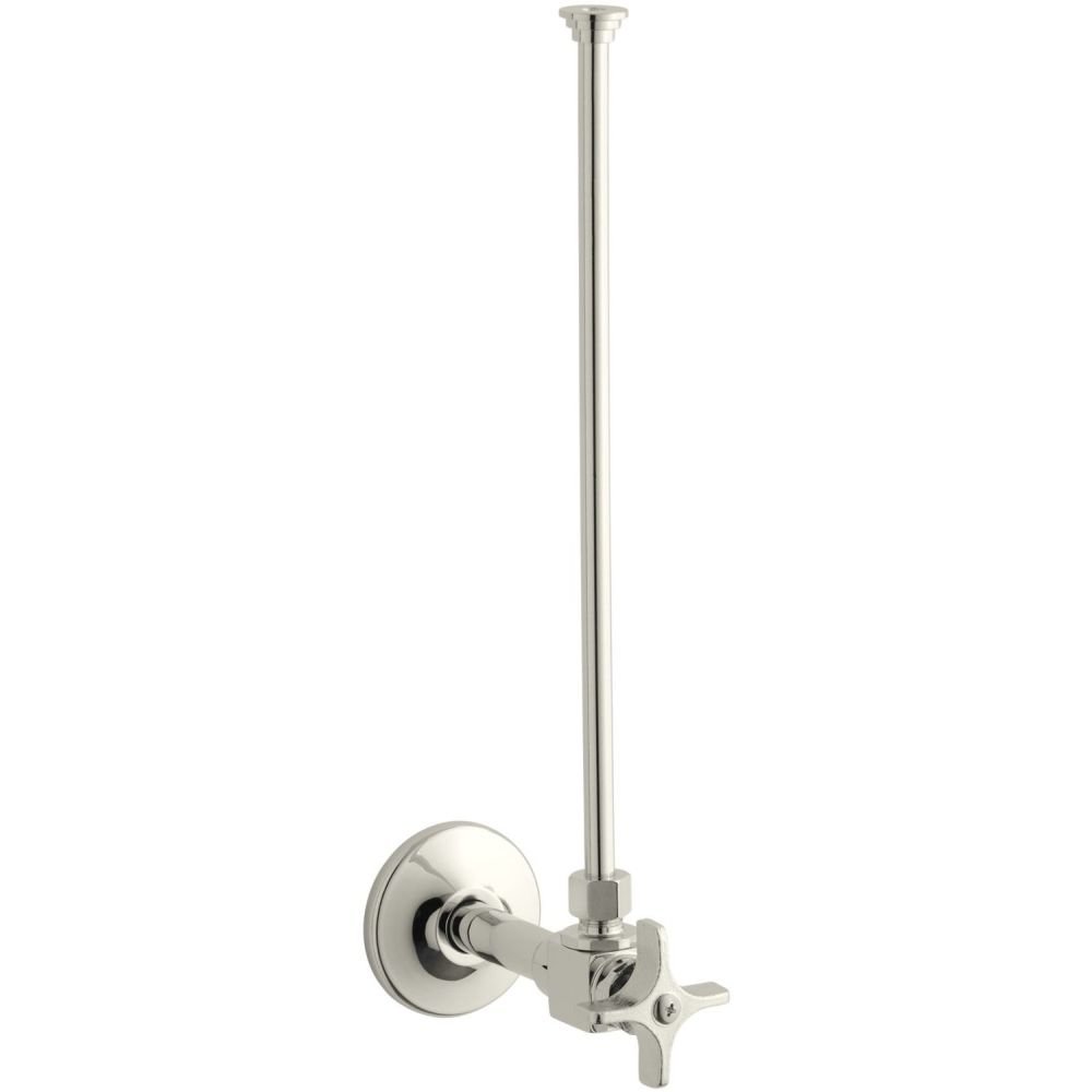 KOHLER 3/8 in. Npt Angle Supply With Stop And Annealed Vertical Tube
