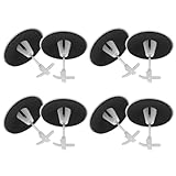 iplusmile Portacarretes de Hilo para Máquina de Coser Industrial Soporte Cónico de Plástico Esponja Antienredos 8 Piezas para Organización y Uso Costura Profesional y Personal